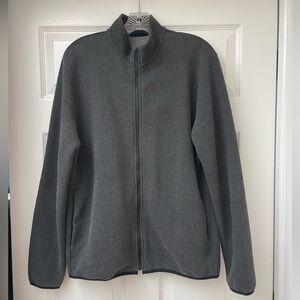 Theory zip up sweatshirt mens size M